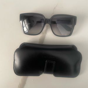 YSL black square sunglasses